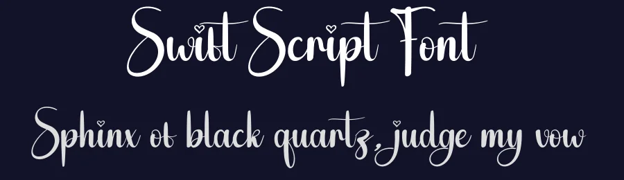 Swift Script Font by creativeletter — Script Handwritten Font — thumbnail 2
