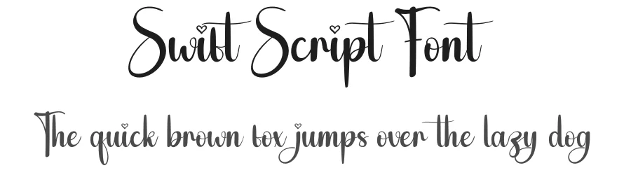 Swift Script Font by creativeletter — Script Handwritten Font