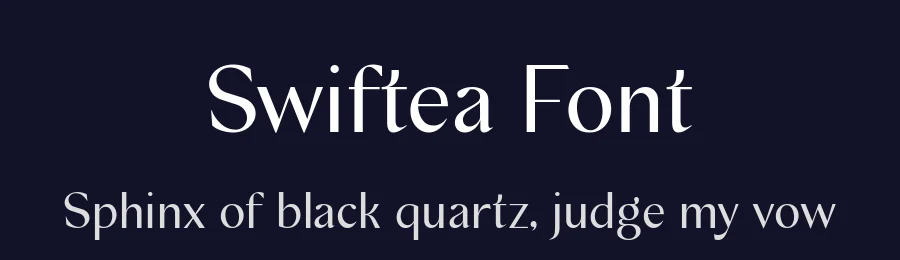 Swiftea Font by Fourlines Design — Sans Serif Font — thumbnail 2