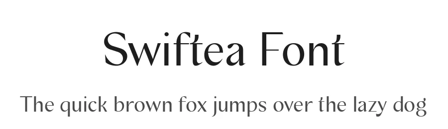 Swiftea Font by Fourlines Design — Sans Serif Font