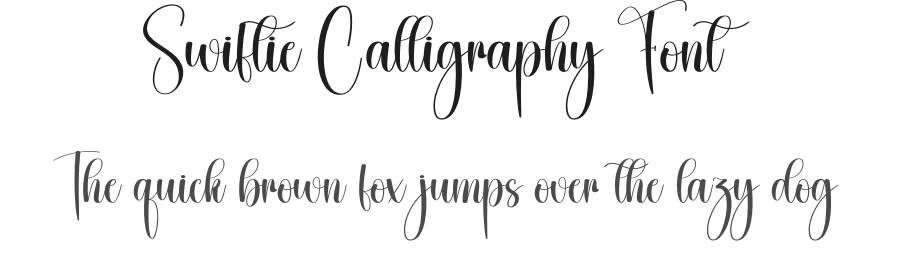 Swiftie Calligraphy Font by creativeletter — Script Handwritten Font