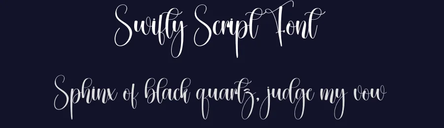 Swifty Script Font by creativeletter — Script Handwritten Font — thumbnail 2