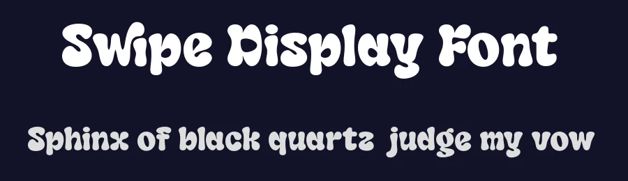Swipe Display Font by Dharmas Studio — Decorative Font — thumbnail 2
