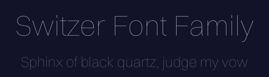 Switzer Font Family by Indian Type Foundry — Sans Serif Font — thumbnail 2