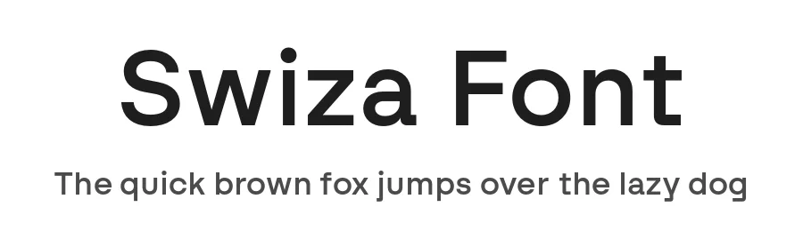 Swiza Font by atipo — Sans Serif Font