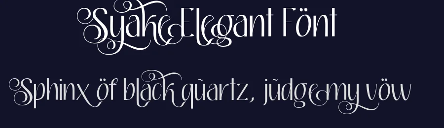 Syake Elegant Font by Authentype — Sans Serif Font — thumbnail 2