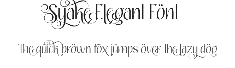 Syake Elegant Font by Authentype — Sans Serif Font