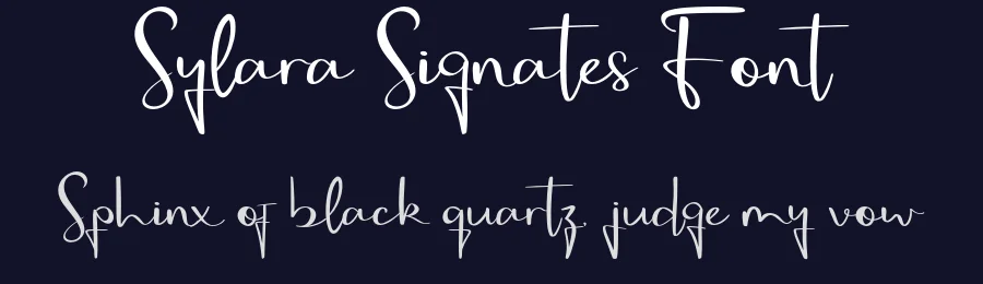 Sylara Signates Font by Creatifontstudios — Script Handwritten Font — thumbnail 2