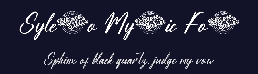 Sylento Mystic Font by letterenastudios — Script Handwritten Font — thumbnail 2