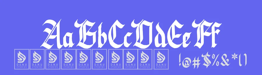 Sylterina Font by Denustudios — Blackletter Font — thumbnail 3