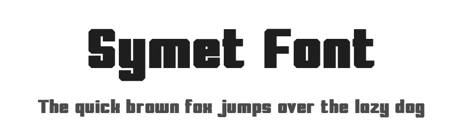 Symet Font by rainbombstudio — Blackletter Font