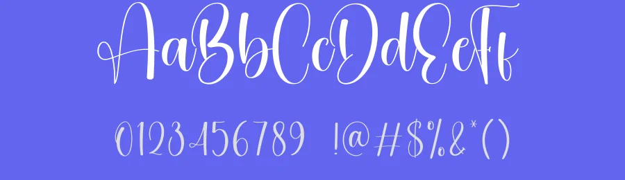 Symmetrical Font by creativeletter — Script Handwritten Font — thumbnail 3