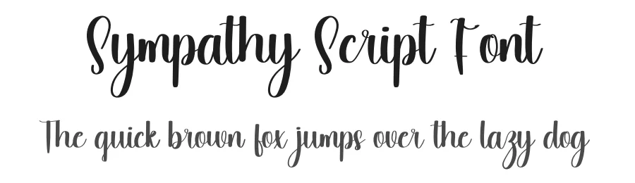 Sympathy Script Font by inermediaSTUDIO — Script Handwritten Font