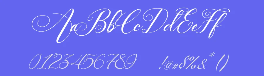 Symphony Romance Modern Calligraphy Font by GraphicSauce — Script Handwritten Font — thumbnail 3