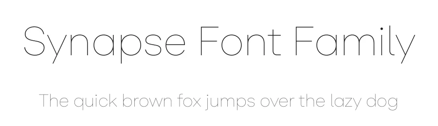 Synapse Font Family by Andy Lethbridge , Christoph York — Sans Serif Font