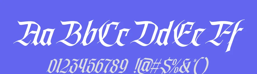 Syndicate Shadow Font by alit design — Blackletter Font — thumbnail 3