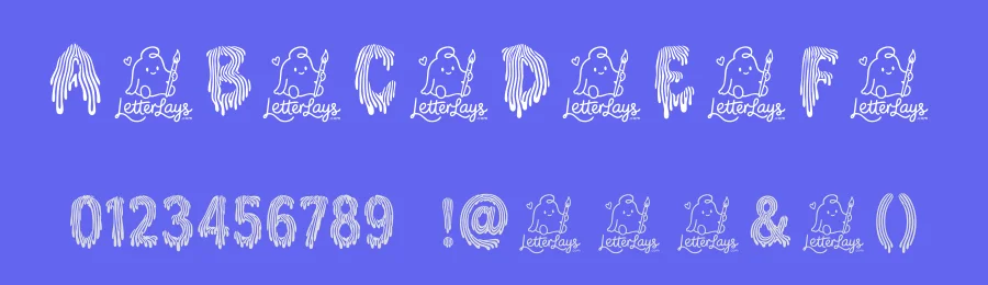 Synesthesia Free Font by Letterlays — Display Font — thumbnail 3