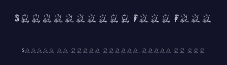 Synesthesia Free Font by Letterlays — Display Font — thumbnail 2
