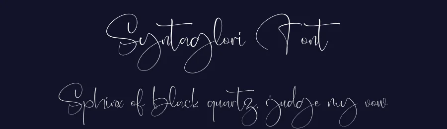 Syntaglori Font by letterfabric — Script Handwritten Font — thumbnail 2