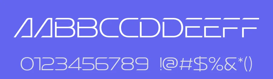 Synthra Font by Almeera Studio — Sans Serif Font — thumbnail 3