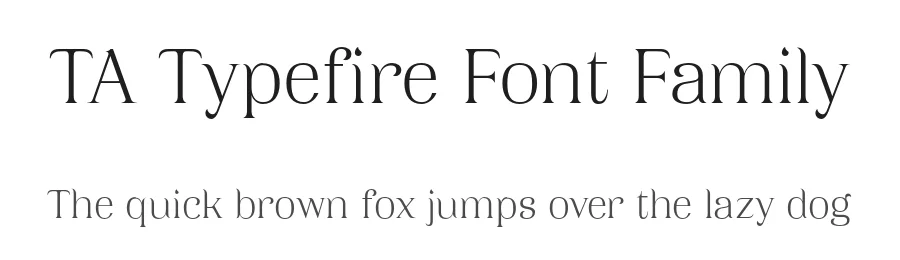 TA Typefire Font Family by Tural Alisoy — Decorative Font
