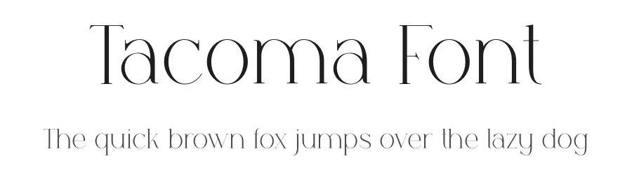 Tacoma Font by TokoPress — Serif Font