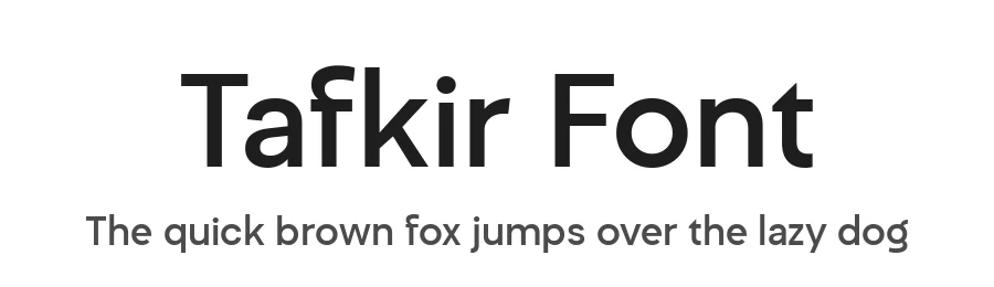 Tafkir Font by Kutype Foundry — Display Font