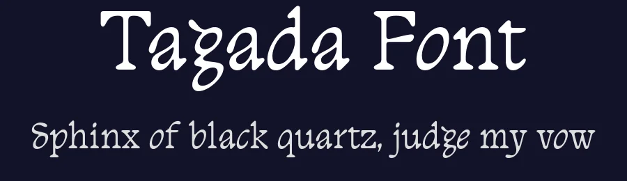 Tagada Font by Laurent Müller — Sans Serif Font — thumbnail 2