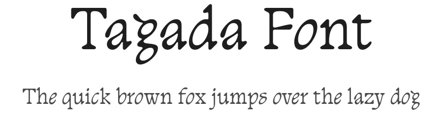 Tagada Font by Laurent Müller — Sans Serif Font