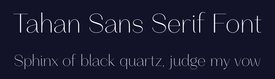 Tahan Sans Serif Font by Albert Zedrick Dela Cruz — Sans Serif Font — thumbnail 2