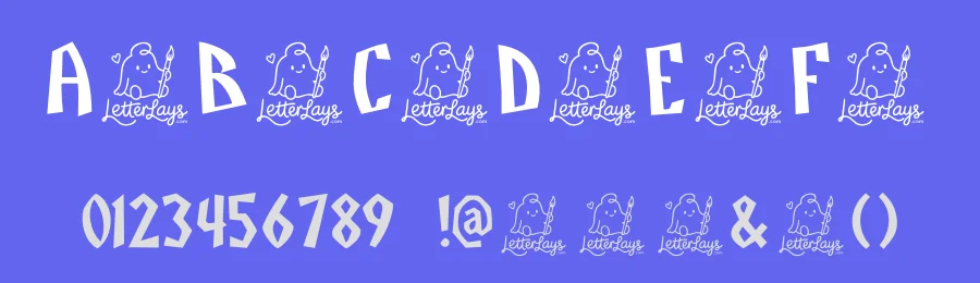 Taigawood Free Font by Letterlays — Display Font — thumbnail 3