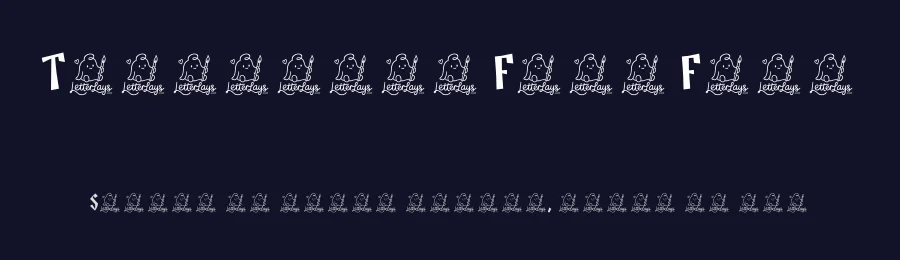 Taigawood Free Font by Letterlays — Display Font — thumbnail 2