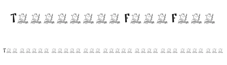Taigawood Free Font by Letterlays — Display Font