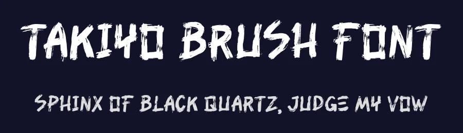 Takiyo Brush Font by Dhabee — Script Handwritten Font — thumbnail 2