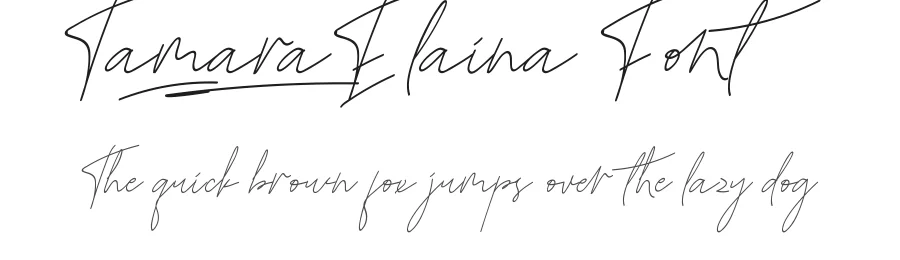 Tamara Elaina Font by nihstudio — Script Handwritten Font