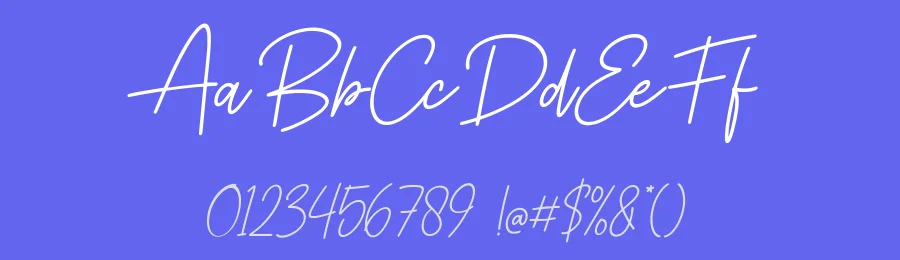 Tamera Signature Font by Funtype — Serif Font — thumbnail 3
