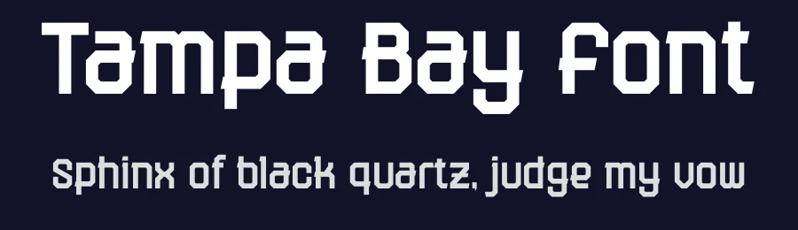 Tampa Bay Font by Studio TRQ — Decorative Font — thumbnail 2