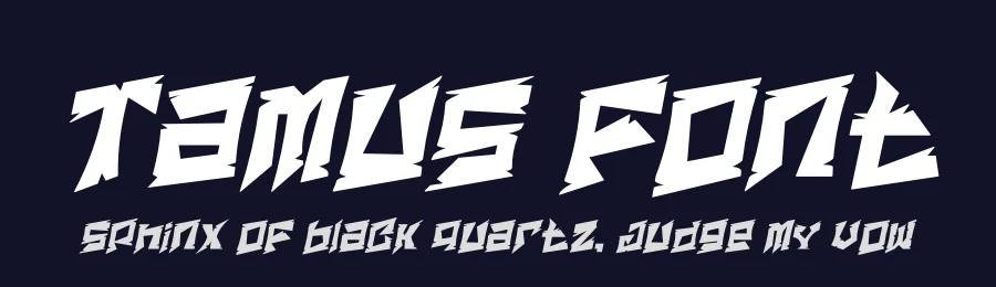 Tamus Font by letterfiastudio — Decorative Font — thumbnail 2