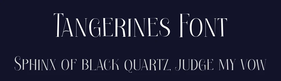 Tangerines Font by Rautan Studio — Decorative Font — thumbnail 2