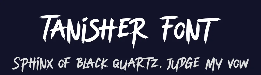 Tanisher Font by Denustudios — Script Handwritten Font — thumbnail 2