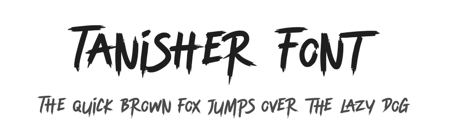 Tanisher Font by Denustudios — Script Handwritten Font