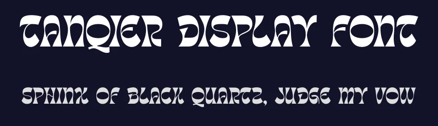 Tanqier Display Font by timelesstype.co — Serif Font — thumbnail 2