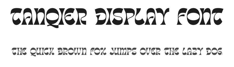 Tanqier Display Font by timelesstype.co — Serif Font