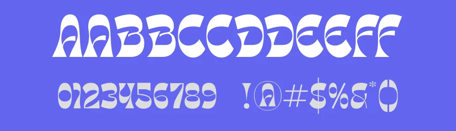 Tanqier – Groovy Display Font by timelesstype.co — Display Font — thumbnail 3