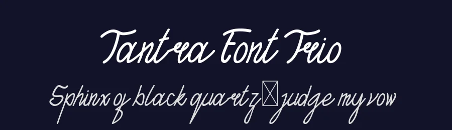 Tantra Font Trio by edricstudio — Sans Serif Font — thumbnail 2