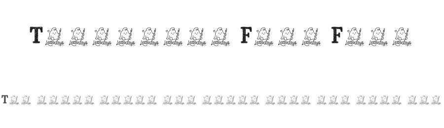 Tarnpress Free Font by Letterlays — Decorative Font