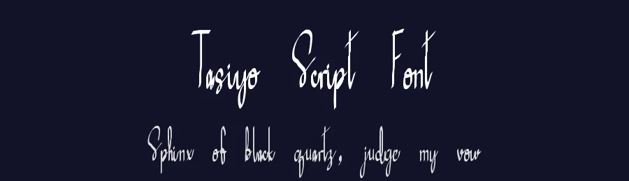 Tasiyo Script Font by Letternesia studio — Script Handwritten Font — thumbnail 2
