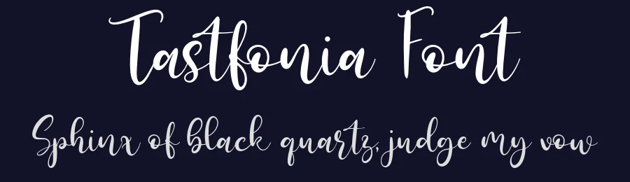Tastfonia Font by Forberas Foundry — Script Handwritten Font — thumbnail 2