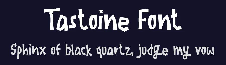 Tastoine Font by Pinisi ART — Decorative Font — thumbnail 2