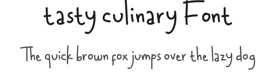 Tasty Culinary Font by edricstudio — Display Font